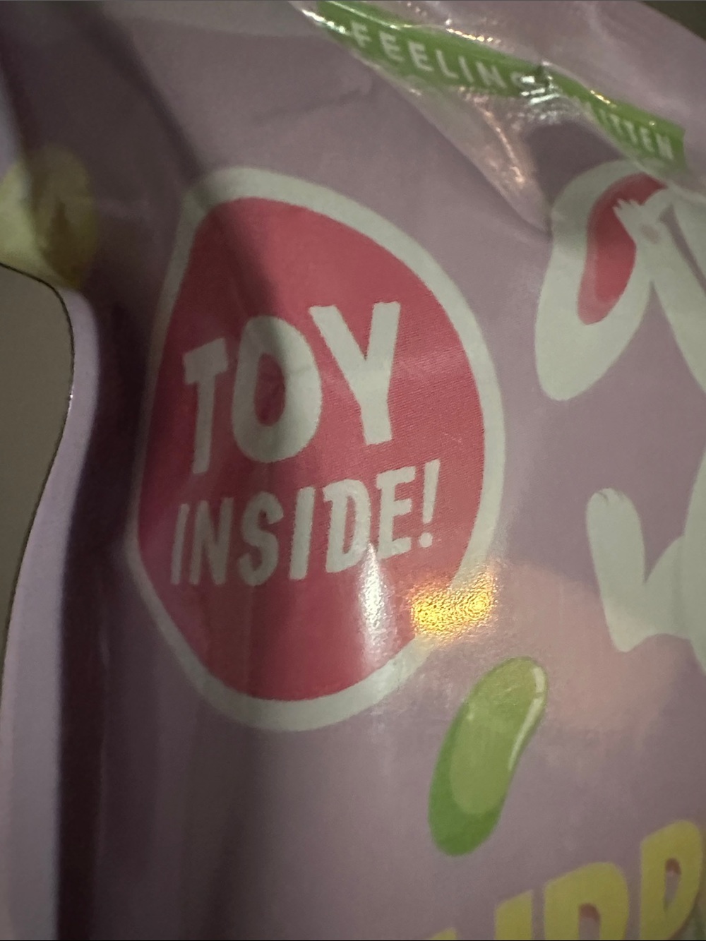 Feeling Smitten Jelly Bean Surprise Bath Bomb Toy Inside Vegan Cruelty Free NIP - Picture 5 of 8